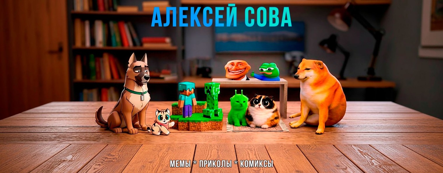 Алексей Сова — мемы, приколы, комиксы
